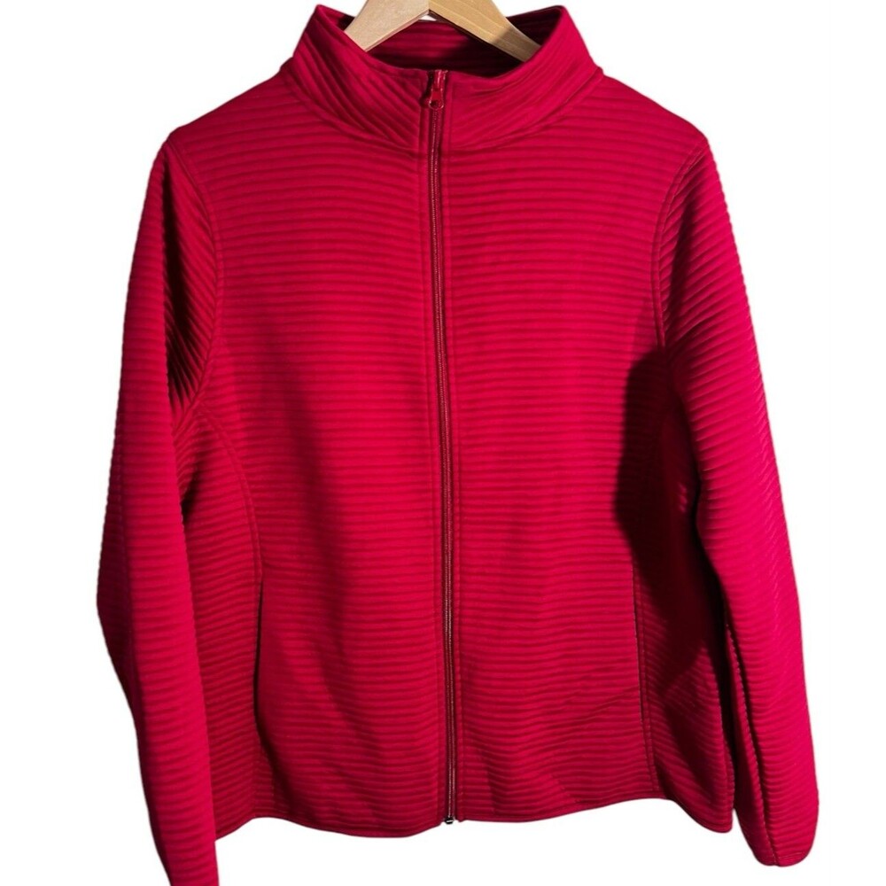 Vogo Athletic Women's Full Zip Track Jacket - Size Large